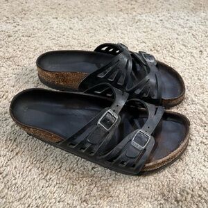 Black Birkenstocks